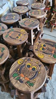 Chaise bois enfants Thaïlande