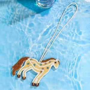 Breloques décoratives en perles pour sacs fourre-tout et pochettes, élégantes breloques en perles pour sacs, conçues avec des détails raffinés - Product Image 6