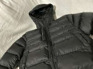 Chaqueta de Plumón Cálida para Hombre, Diseño Grueso con Capucha y Cintas Decorativas, Gran Venta - Product Image 5