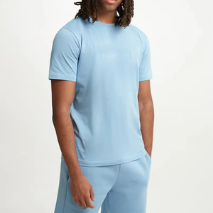 Conjunto de Ropa de Verano para Hombre, Estilo Desgastado por el Sol, 100% Algodón, Calidad Premium, Secado Rápido, Conjuntos de Camisetas y Pantalones Cortos para Hombre - Product Image 6