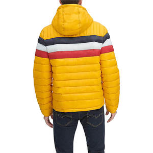 OEM Fashion Stylish Custom Design Hooded Men's Outerwear Feather Puff Down <b>Bubble</b> <b>Coat</b> Puffer Jacket - Product Image 2