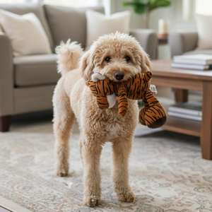 Yommy Furry Friends 35CM Giocattolo di Peluche della Giungla, Morbido e Resistente, Bambola di Peluche Abbracciabile per Cani e Gatti, Giocattolo Interattivo e di Movimento per Animali Domestici - Product Image 2