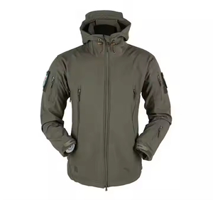 Wholesale Softshell Jacket Outdoor Custom Waterproof Work Jacket High Quality Outdoor Softshell Winter Jacket for Men - Product Image 2