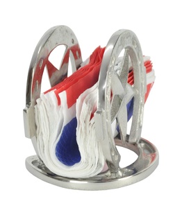 Horse Shoe Design Napkin Holder Equestrian Style Dining Tableware Decoration Handmade Durable Tissue Stand For Dinning Tabletop - Product Image 5