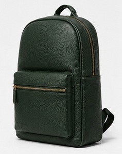 Black Genuine Leather Vintage Mens Business Travel Laptop <b>Backpack</b> <b>Waterproof</b> Anti-Theft Winter Polyester School Zipper Portable - Product Image 1