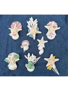 Bonitas horquillas de concha marina para mujer: pinzas para el pelo de concha marina hechas a mano, accesorio de pinza para el pelo de concha marina, accesorio de nuevo diseño 2025 - Product Image 3