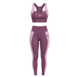 Conjunto deportivo sin costuras de moda para mujer, cómodo y elástico, para gimnasio, entrenamiento, yoga y actividades físicas. - Product Image 4