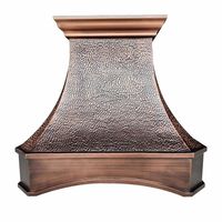 Hotte de cuisine en aluminium haut de gamme, système de ventilation de luxe personnalisé offrant un débit d'air supérieur, faible niveau sonore, durable et design moderne complet