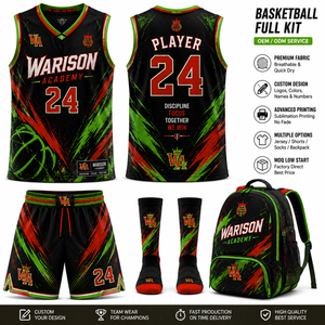 Customized Basketball Uniform Set For Adult's Sublimation Unisex Teamwear Basketball Training Uniform Kit With Customized Name - Product Image 2