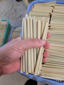 Pailles en bambou jetables, fabricant de pailles en bambou écologiques, usine de pailles à boire durables - Product Image 6