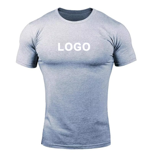 Men's Red Short Sleeve O-Neck Slim Fit Quick Dry Jersey T-Shirt Heat-<b>Transfer</b> Printed Logo Front Solid Design Casual Style - Product Image 6