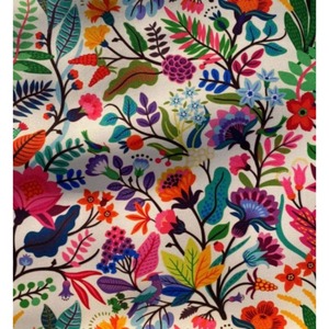 Nuevo Puff Redondo de Tela con Diseño Floral, Estilo Bohemio, Otomana para Dormitorio, Paquete Individual - Product Image 6