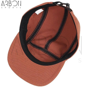 Service OEM/ODM, casquettes de baseball 5 panneaux personnalisées avec logo, en coton et polyester de qualité supérieure, casquettes snapback unies pour la vente en gros - Product Image 5