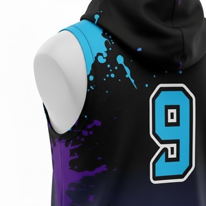 ชุดเสื้อฮู้ดดี้ฟุตบอล 7v7 แบบไม่มีแขน พิมพ์ลายด้วยความร้อน ระบายเหงื่อได้ดี สำหรับผู้ใหญ่ - Product Image 6