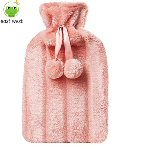 China Factory MADE in CHINA Natural Rubber Hot Water Bag Usine En Chine <strong>Bouillotte</strong> En Caoutchouc Naturel - Product Image 2