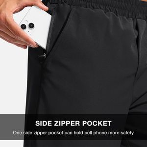 Pantalones Cortos Deportivos Negros Personalizados para Hombre, Cintura Elástica con Cordón, para Entrenamiento, con Bolsillos Laterales - Product Image 5