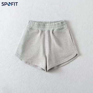 Shorts Deportivos de Algodón Transpirable de Alta Elasticidad para Mujer, Casuales de Verano, Ecológicos, de Secado Rápido, Color Sólido, para Gimnasio, Fitness y Running - Product Image 6