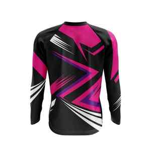 Maillot de moto personnalisé imprimé pour homme, respirant, anti-UV, séchage rapide, sublimation frontale, pour VTT - Product Image 3