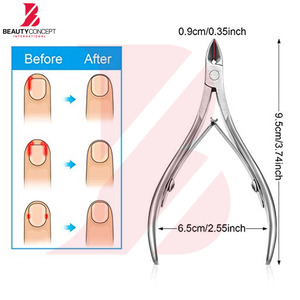 บริการ OEM ODM ขายส่ง กรรไกรตัดเล็บสแตนเลสคมกริบ ราคาโรงงาน คีมตัดหนังกำพร้ามืออาชีพ อุปกรณ์ทำเล็บทันสมัย - Product Image 3