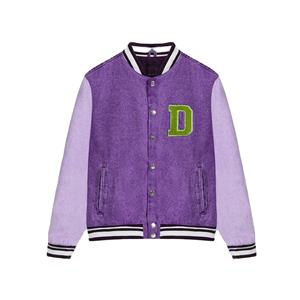 Chaquetas de mezclilla personalizadas de alta moda para hombres y mujeres ropa de calle transpirable forro de lana bordado OEM precio con descuento al por mayor - Product Image 4