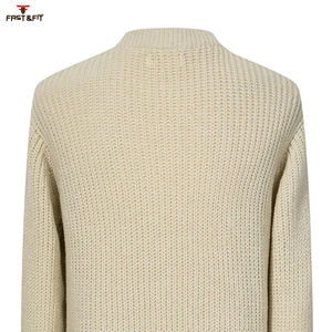 Nouveau design, pull d'hiver unisexe de haute qualité, surdimensionné et lourd, avec logo frontal, en laine et cachemire, séchage rapide, anti-plis - Product Image 5