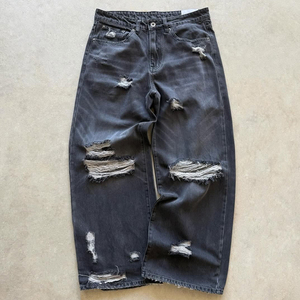 Pantalon Baggy en Denim Respirant pour Femme, Style Streetwear, Nouvelle Collection, Léger et Ample pour Filles - Product Image 4