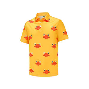 Polo de Manga Corta para Hombre, Estampado Digital Holográfico, Informal, Transpirable, Tejido de Poliéster, Corte Regular - Product Image 6