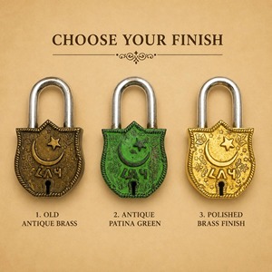 786 Brass Fish <b>Padlock</b> with Moon Star Keys Brass Functional <b>Padlock</b> Collectible Fish Design Antique <b>Padlock</b> Vintage Brass - Product Image 2