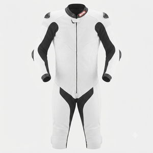 Traje de Carreras Max Biaggi MotoCP Premium de Una Pieza Completo para Pista con Protectores Deslizantes OEM CE - Product Image 1