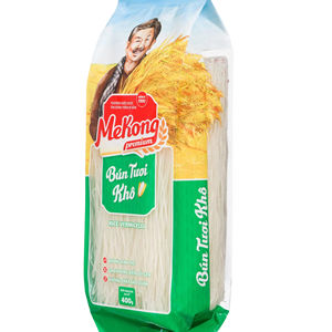 Vermicelles de riz séchées de qualité supérieure, sans OGM, sans borax, en vrac, OEM, export du Vietnam, fabricant pour soupes et hotpot - Product Image 1