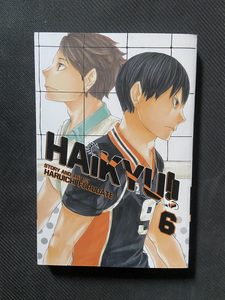 ไฮคิว เล่มที่ 6 โดยฮารุอิจิ ฟุรุดาเตะหนังสือภาษาอังกฤษปกอ่อน หนังสือมังงะกีฬาและเรื่องราววอลเลย์บอล - Product Image 3