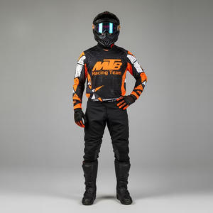 Combinaison de course pour moto, ensemble motocross coupe-vent, maillot et pantalon MX, grandes tailles, vêtements de course pour motos tout-terrain et motocross. - Product Image 1