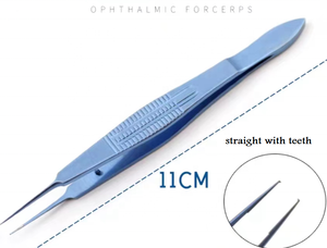 Pinzas de Ligadura para Párpados Dobles, Pinzas Médicas, Instrumentos Oftálmicos Quirúrgicos de Dentavex - Product Image 2