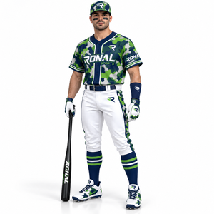 Uniforme de Béisbol de Buena Calidad, Uniforme de Equipo de Primera Calidad, Conjunto de Uniforme de Béisbol al por Mayor y Uniforme de Béisbol a Bajo Precio en Oferta - Product Image 3