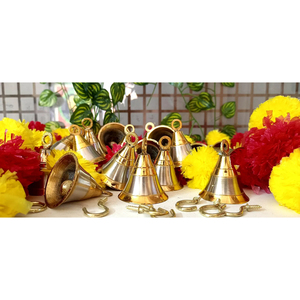 Top Trending Handcrafted Customized Ware Metal Bell For Hanging and Decorative Home <b>Outdoor</b> Christmas Day Celebration Supplies - Product Image 2