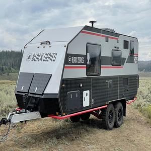 Caravane hybride de luxe pour cuisine extérieure, conforme aux normes australiennes, 4x4 tout-terrain, en aluminium et fibre de verre, mobile, pour mini-camping - Product Image 2