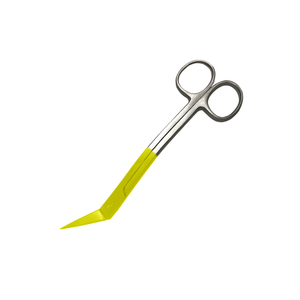 Premium Locklin Gum Scissors <b>Angled</b> One Toothed <b>Cutting</b> Edge Stainless Steel Medical Surgical Instrument <b>Tool</b> - Product Image 3