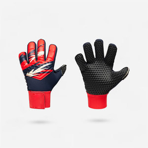 Professional Goalkeeper <b>Gloves</b> German Latex Palm Custom Soccer High Grip Customized Finger Save Breathable Football Match - Product Image 1