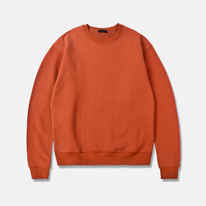 Sweat-shirt en molleton 100% coton de haute qualité, brodé, logo personnalisé, col rond pour femme, sweat-shirt surdimensionné, col rond personnalisé - Product Image 4