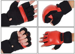 Gants de sport MMA professionnels imperméables avec fermeture auto-agrippante, évacuation de l'humidité, conçus pour la performance, pour l'entraînement quotidien - Product Image 6