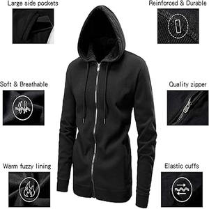 เสื้อฮู้ดดี้ผู้ชายคุณภาพพรีเมียมรุ่นใหม่ล่าสุดสำหรับฤดูหนาว สวมใส่สบาย ระบายอากาศได้ดี สำหรับผู้ใหญ่  โพสต์โดย Dress Sports - Product Image 5