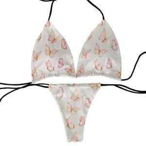 2026 Latest Custom New High Quality Breathable Beach Wear Sublimation Print Sexy Women's Swim Suit <b>Set</b> <b>Bikini</b> - Product Image 6