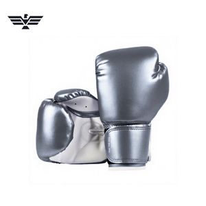 Gants de boxe professionnels en cuir synthétique de qualité supérieure, avec sangle de poignet réglable, légers, respirants, fermeture auto-agrippante - Product Image 5