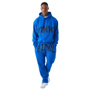 Wholesale Custom <b>Men</b> Tracksuit Jogging Sweatsuit Casual <b>Pullover</b> HHoodies Breathable Tracksuit Made in Pakistan - Product Image 1