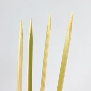 Lot de 250 bâtonnets à café en bambou de 5,5 pouces – Agitateurs compostables à extrémités arrondies pour cafés, bureaux et événements, emballage en vrac - Product Image 3