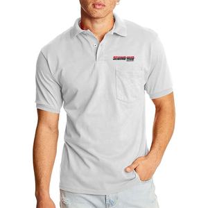 Polo T-shirt hommes personnalisé nouveauté logo personnalisé Golf t-shirt 100% coton maille tissu respirant polos - Product Image 1