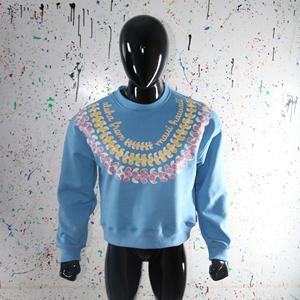 <b>Mock</b> <b>Neck</b> Sweatshirt 100% wide <b>neck</b> Sweatshirt Finer Threads - Product Image 2