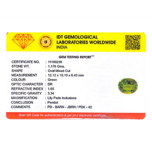 Loose Moldavite Gemstone 5.88 Carat Faceted Cut Rough Shape for Fine Jewelry - Product Image 4