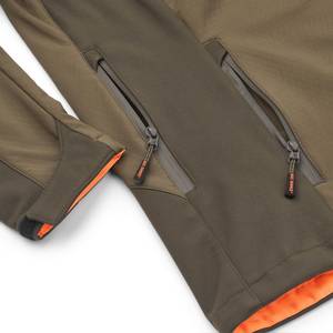 Veste de chasse softshell pour homme, imperméable, coupe-vent, doublée polaire, à capuche, multi-poches, pour le camping, vente en gros - Product Image 5