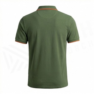 Customized Color Premium Quality 100% Cotton Men Polo <b>Shirt</b> Casual Custom Logo Stand <b>Collar</b> Comfortable Men Polo <b>T</b> <b>Shirt</b> - Product Image 2